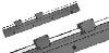1Dx 侧边安装 RoundRail 直线导轨系统